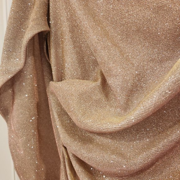 Cape Sleeve Trumpet Gown - Picture 3 of 6